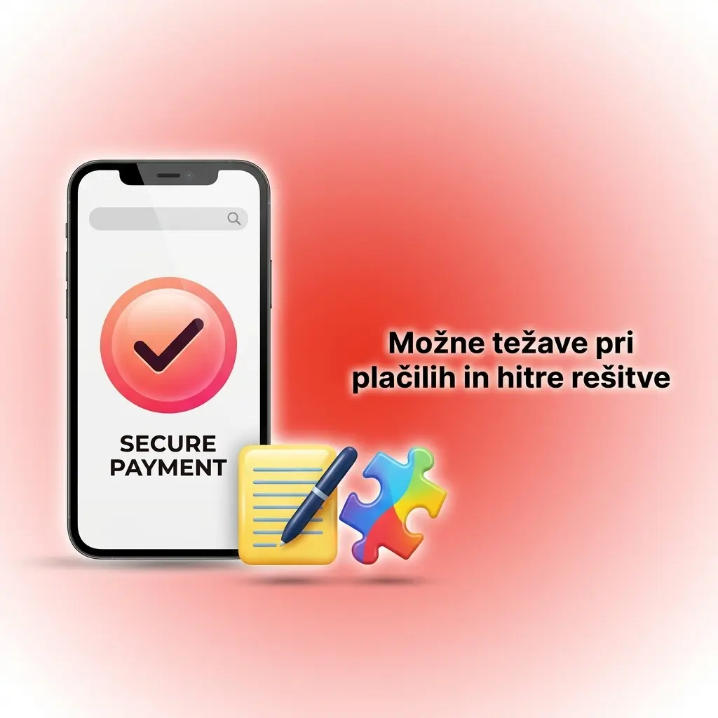 Pregled težav pri plačilih: zavrnjen polog, zamuda, verifikacija, kripto omrežje in bonus pri dvigu