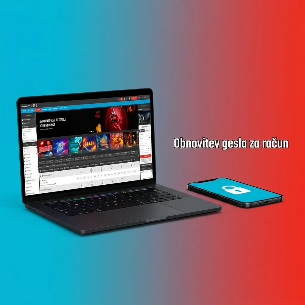 Obnovitev gesla za MegaPari račun prek e-pošte ali SMS kode v prijavnem obrazcu