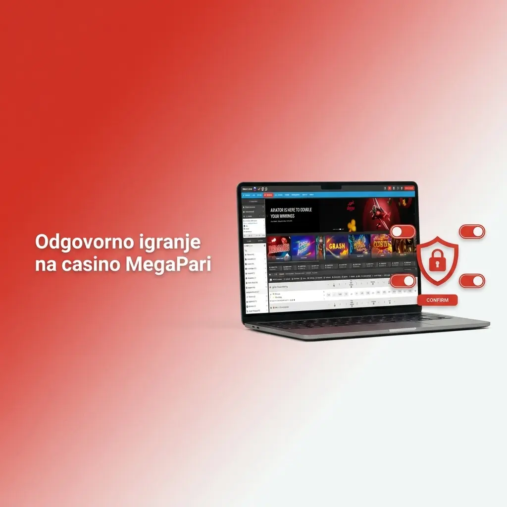 Odgovorno igranje v kazinu MegaPari z omejitvami računa, nadzorom proračuna in podporo za polnoletne